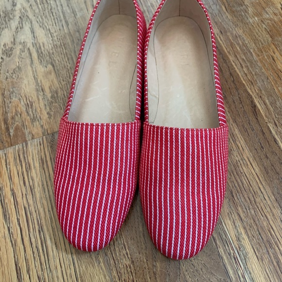 Fiel red striped loafers, 8.5 - Picture 2 of 8